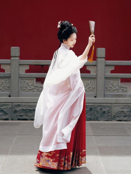 File:【山海明光】【坐看云起时】明制汉服立领对襟大袖长衫披风马面裙-淘宝网 主图 005.jpg