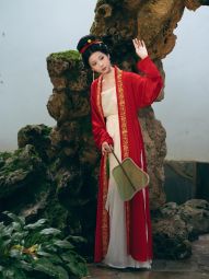 【山海明光】【不可追】现货宋制汉服歌乐长褙子仿黄昇吊带百迭裙-淘宝网 主图 006.jpg
