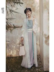明镜华服 琉素 百褶裙子女半身裙汉服女日常上班穿刺绣长裙子-淘宝网 主图 002.jpg