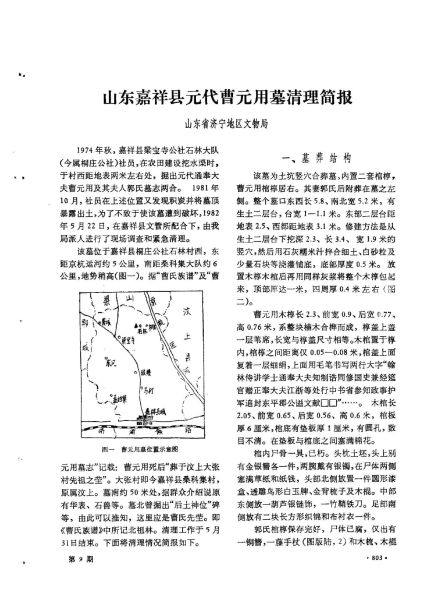 文件:山东嘉祥县元代曹元用墓 001.jpg