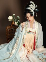 燕云织造【凤凰于飞】唐制齐胸大袖衫凤凰主题刺绣套原创汉服女-淘宝网 主图 004.jpg