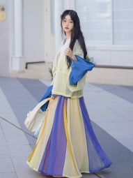 花朝记｜复晋系列｜晋制汉服垂顺版｜星尘｜晋制单襦穿孔交窬裙-淘宝网 主图 004.jpg