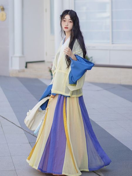 File:花朝记|复晋系列|晋制汉服垂顺版|星尘|晋制单襦穿孔交窬裙-淘宝网 主图 004.jpg