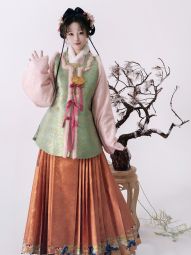 踏云馆汉服秋冬方领宋锦比甲织金马面套装 (乐楹)-淘宝网 主图 001.jpg