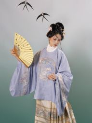 风间林【镜花水月】明制汉服仿妆花织圆领大襟短袄-淘宝网 主图 005.jpg