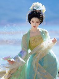 琴挑五代【花月夜】晚唐簪花仕女图复原大袖衫-淘宝网 主图 006.jpg