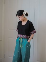 【4.27 10 00am上新】青黛 天丝印花双腰裤子汉服搭配度假夏日女-淘宝网 主图 004.jpg