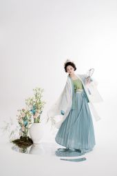 【临江仙】宋制汉服 印金填彩前短后长宋大袖 软百迭裙印金吊带-淘宝网 详情 030.jpg