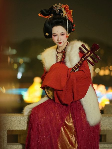 File:【佳期阁】【赤翎】原创唐制齐胸衫裙笼裙破裙流苏春款-淘宝网 主图 004.jpg
