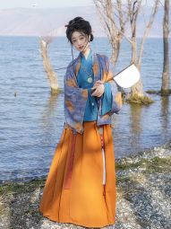 汀兰颂原创汉服 荷包蛋 晋襦晋制魏晋风八破裙宽袖春季女日常套装-淘宝网 主图 004.jpg