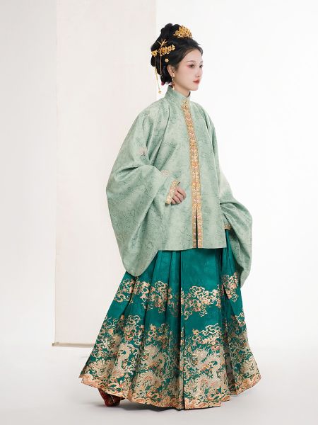 File:风间林【云将雨】中式明制汉服织金仿妆花立领长袄马面裙女-淘宝网 主图 006.jpg