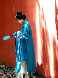 【山海明光】【坐看云起时】明制汉服立领对襟大袖长衫披风马面裙-淘宝网 主图 001.jpg