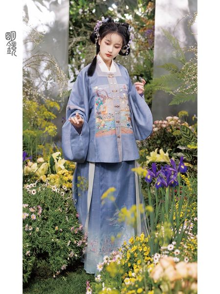 File:【一鹿生花】明镜原创明制汉服女方领补渐变马面裙方领补-淘宝网 主图 004.jpg