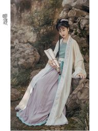 明镜华服 琉素 百褶裙子女半身裙汉服女日常上班穿刺绣长裙子-淘宝网 主图 003.jpg