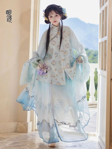 File:明镜华服【月影纱复刻】原创明制汉服马面裙成人套装2025比甲夏季-淘宝网 主图 001.jpg
