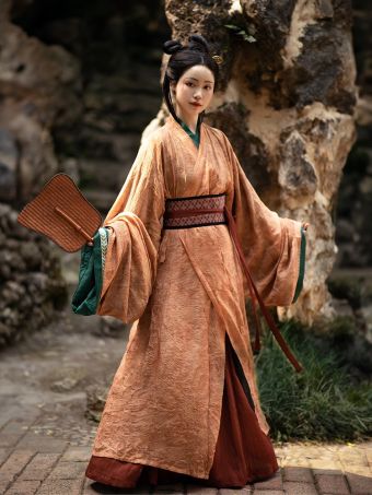 汀兰颂原创汉服魏晋风马山楚墓复原款直裾战国袍民族风-淘宝网 主图 001.jpg