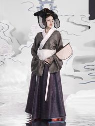 花朝记｜典藏｜复晋花月赋｜其四 玄｜晋制汉服单襦破裙交窬裙-淘宝网 主图 004.jpg