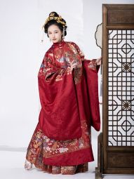 风间林【凤翥鸾翔】新年战袍明制汉服婚服织金妆花长袄马面裙-淘宝网 主图 004.jpg