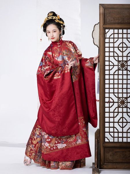File:风间林【凤翥鸾翔】新年战袍明制汉服婚服织金妆花长袄马面裙-淘宝网 主图 004.jpg
