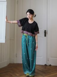 【4.27 10 00am上新】青黛 天丝印花双腰裤子汉服搭配度假夏日女-淘宝网 主图 001.jpg