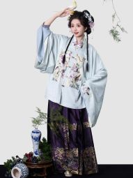 燕云织造局【青雀葡萄】肥啾补服交领织金马面日常原创明制汉服女-淘宝网 主图 001.jpg