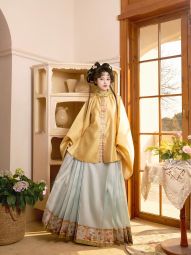 【现 预】吉元裳织-春和景明织金仿妆花纱料明制汉服马面裙春季-淘宝网 主图 004.jpg