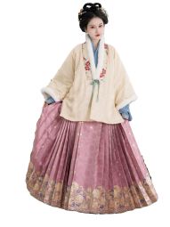 踏云馆汉服冬款真丝湖绫獭兔毛合领对交弓袋袖袄马面裙套装 芷柔-淘宝网 主图 005.jpg