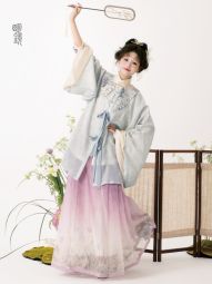 明镜华服【春日漫】明制汉服女新款圆领半袖上衣女成人马面裙套装-淘宝网 主图 003.jpg