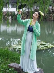 莳橼流夏仿南宋羊腿袖长衫褙子化纤罗汉服长褙子复原款-淘宝网 主图 003.jpg