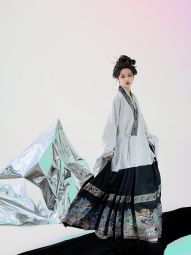风间林【迷迷】原创国风明制汉服仿妆花织金螺钿黑色马面裙上衣-淘宝网 主图 005.jpg