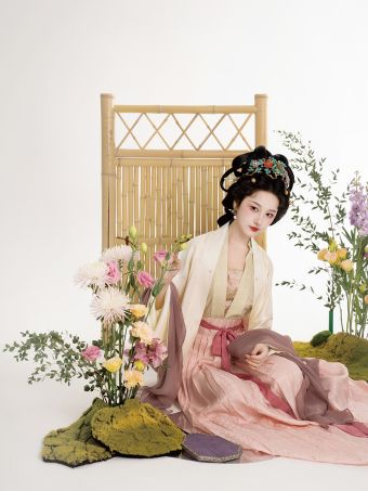 踏云馆汉服宋制春款真丝长褙子短褙心宋锦吊带百迭裙套装 春织-淘宝网 主图 001.jpg