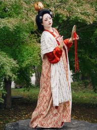 【佳期阁】【花酿】盛唐风格背带齐胸衫裙亚麻棉提花秋冬毛绒披帛-淘宝网 主图 005.jpg