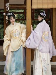 明镜华服中秋限定【月野花兔】原创明制汉服2024圆领袍马面裙套装-淘宝网 主图 002.jpg