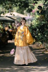 【现货】春词与兔兔明制暗花纱方领补服马面裙汉服-淘宝网 主图 003.jpg