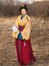 【山海明光】【不思归】传统魏晋汉服交领衫襦齐腰裙复原套装秋冬-淘宝网 主图 005.jpg