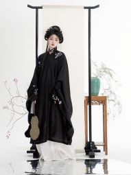 半生罗裳 芸芸长衫 汉服明制女春夏绣花立领斜襟暗纹-淘宝网 主图 004.jpg