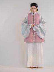 尘余馆｜元梅2.0｜明制复原圈毛方领比甲梅花刺绣中长棉提花汉服-淘宝网 主图 003.jpg