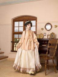【预】吉元裳织-春和景明竖领立领对襟双层袄明制汉服上衣纱料-淘宝网 主图 003.jpg