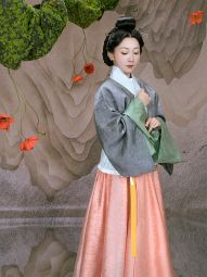 花朝记｜典藏｜复晋花月赋｜其六 昔｜晋制汉服单襦破裙交窬裙-淘宝网 主图 002.jpg
