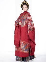 风间林【苍苍】原创国风明制汉服妆花织金古风上衣配蓝色马面裙女-淘宝网 主图 005.jpg