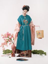 半生罗裳 柿柿如意 汉服女明制晚明绣花比甲原创正品春夏新品-淘宝网 主图 004.jpg