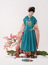 半生罗裳 柿柿如意 汉服女明制晚明绣花比甲原创正品春夏新品-淘宝网 主图 003.jpg