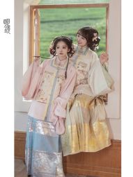 明镜华服【森林时光机】方领补织金马面裙原创明制汉服女-淘宝网 主图 005.jpg
