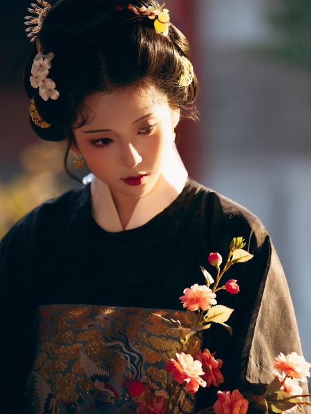 File:【山海明光】【连理枝】传统明制汉服圆领大襟织金补服马面裙秋冬-淘宝网 主图 005.jpg