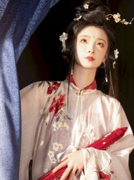 燕云织造【晚山梅事】明制立领对襟主腰绣花马面原创高级汉服女-淘宝网 主图 004.jpg