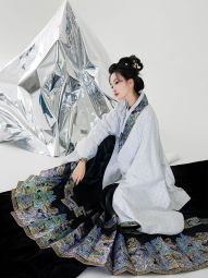 风间林【迷迷】原创国风明制汉服仿妆花织金螺钿黑色马面裙上衣-淘宝网 主图 001.jpg