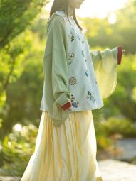 半生罗裳 繁花锦 新品原创日常明制汉服女圆领绣花短衫比甲春夏-淘宝网 主图 005.jpg