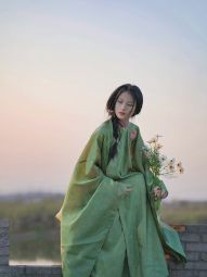 半生罗裳 衔春 原创明制汉服立领斜襟长衫春夏款新品绣花大袖长衫-淘宝网 主图 002.jpg
