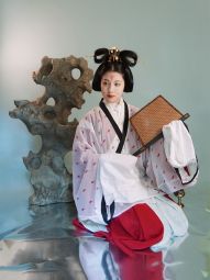 尘余馆｜木兰曲｜魏晋复原褶衣曲领襦衫直袖仿麻套装汉服晋襦-淘宝网 主图 004.jpg