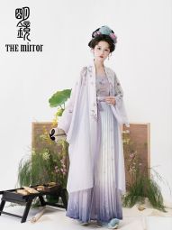 明镜华服【草木集】宋制铁拐墓长衫汉服女2024新款吊带百迭裙套装-淘宝网 主图 005.jpg